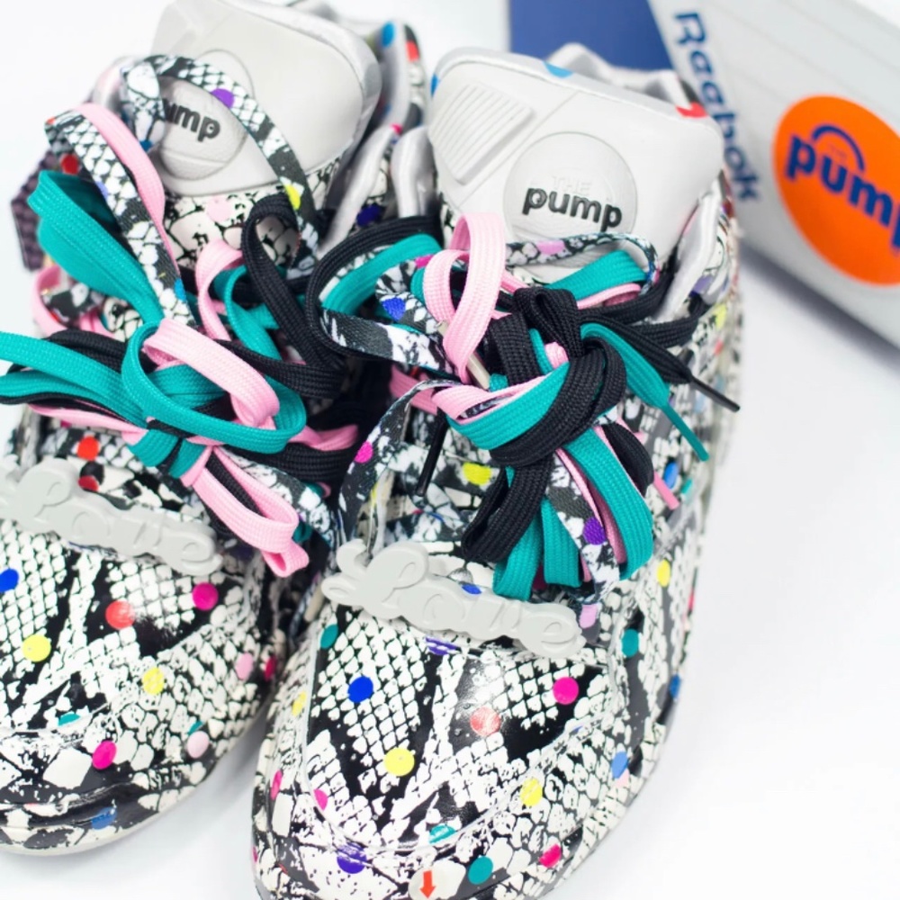 Melody Ehsani x Reebok Omni Lite Pump sneaker Size 8